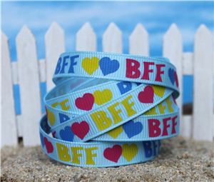 Summer Holiday Ribbon - Best Friends Forever
